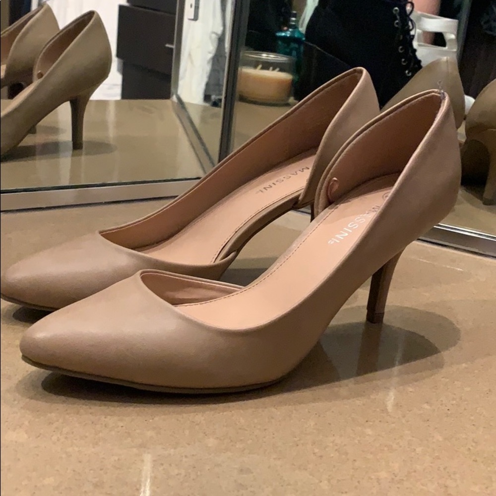 Nude heels